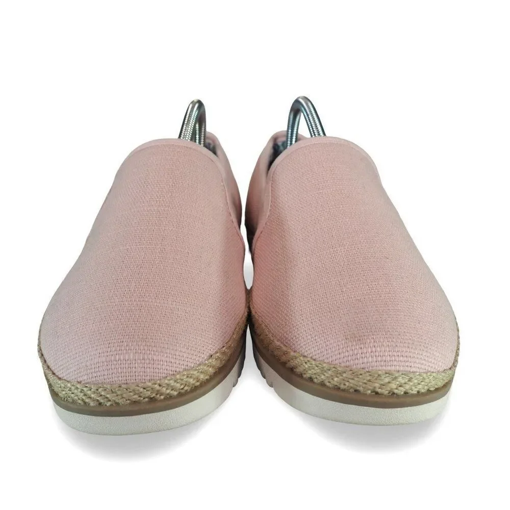 BOBS by Skechers Flexpadrille Lo Slip-on Shoes Women's‎ 7.5 Pink 114020